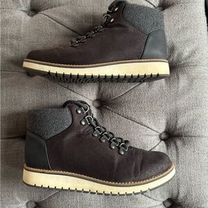 White Mountain Clifton Lace Up Boots Women Size 7.5